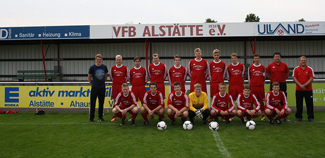 Alstaette VFB - A1 Mannschaftsfoto